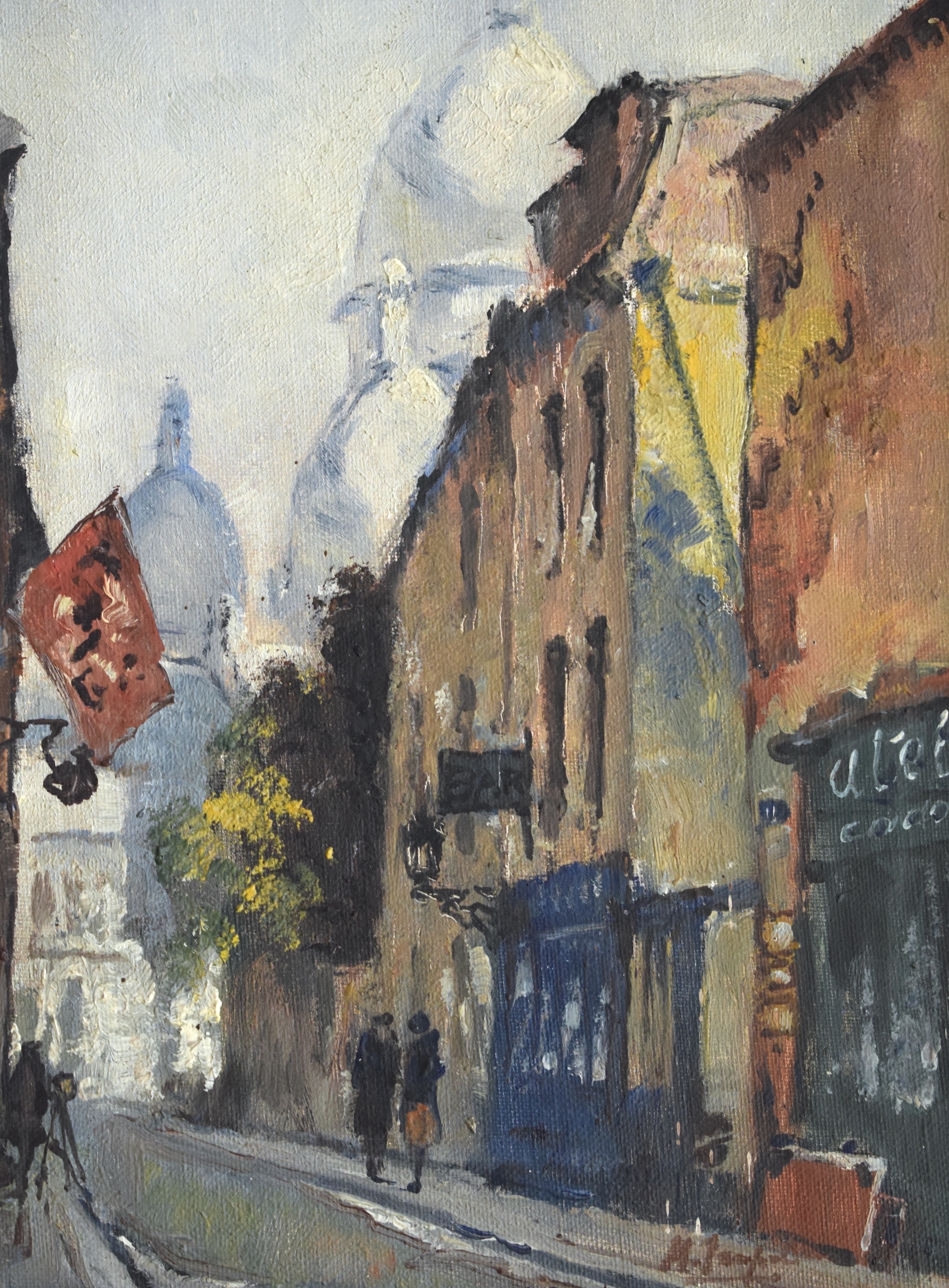 Öl antik Montmartre Paris.JPG